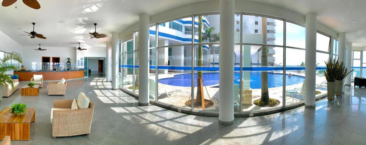Palmetto Bocagrande Oceanfront Apartment Cartagena ภายนอก รูปภาพ